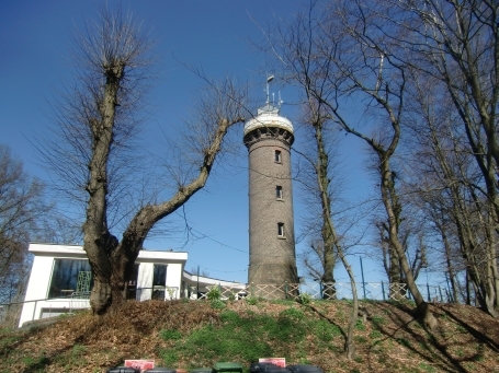 Kleve : Königsallee, der Aussichtsturm auf dem Klever Berg